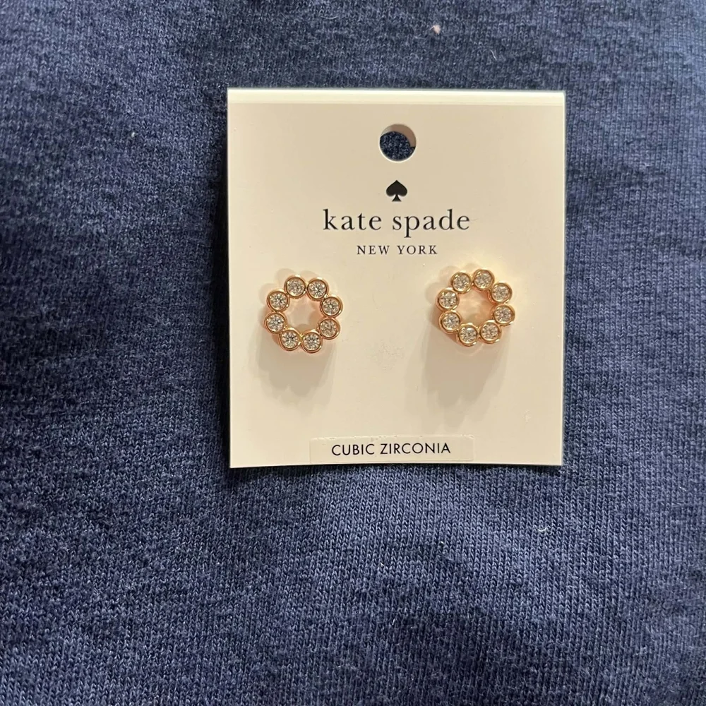 Kate Spade Full Circle Rose Gold Toned Studs